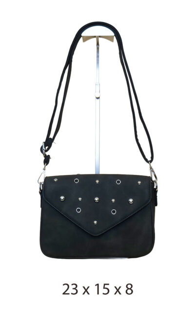 Torba 34 - pismo suede nitne - black