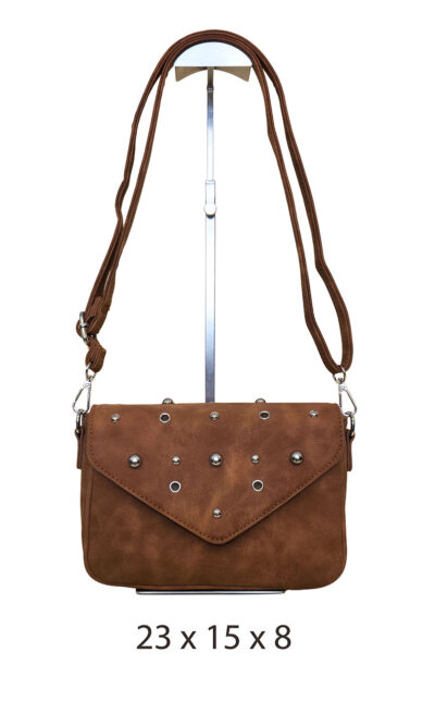 Torba 34 - pismo suede nitne - brown