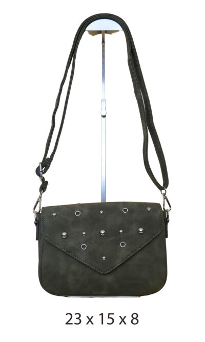 Torba 34 - pismo suede nitne - green