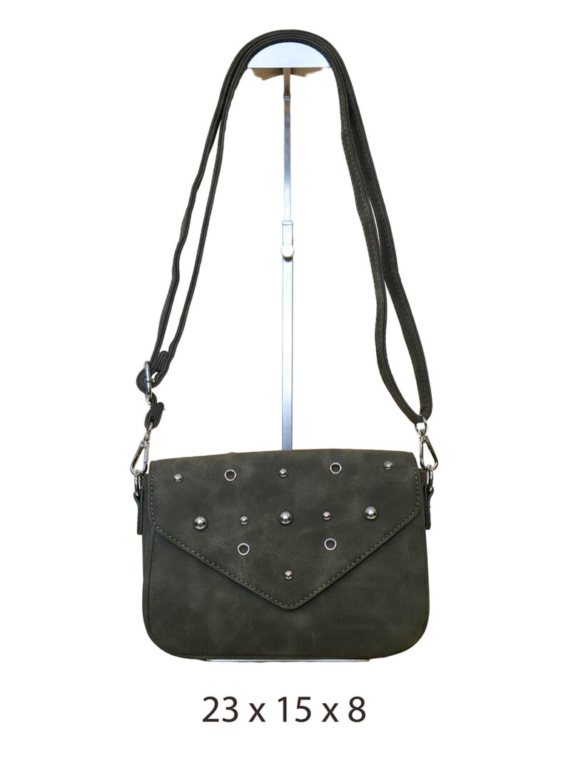 Torba 34 - pismo suede nitne - green