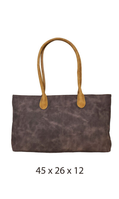 Torba 36 - big classic suede - coffee