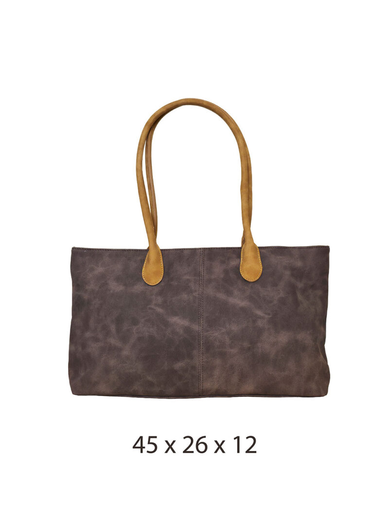 Torba 36 - big classic suede - coffee