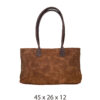 Torba 36 - big classic suede - brown