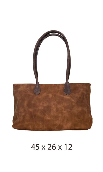 Torba 36 - big classic suede - brown