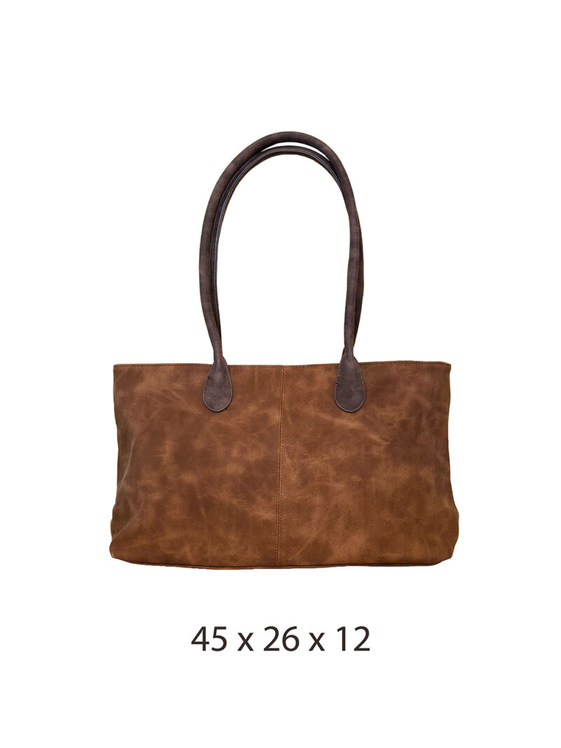 Torba 36 - big classic suede - brown