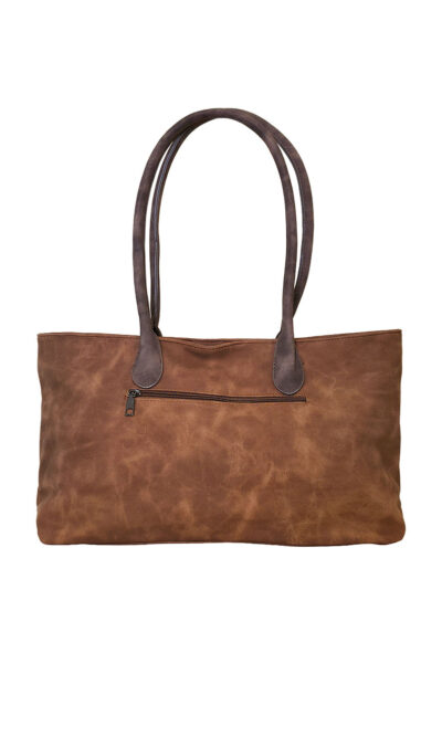 Torba 36 - big classic suede - brown