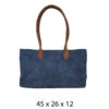 Torba 36 - big classic suede - blue