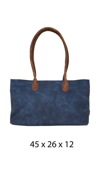 Torba 36 - big classic suede - blue
