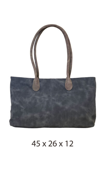 Torba 36 - big classic suede - grey
