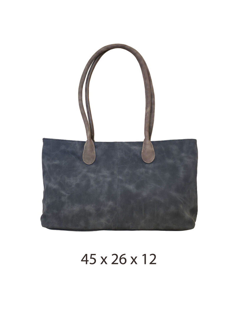 Torba 36 - big classic suede - grey