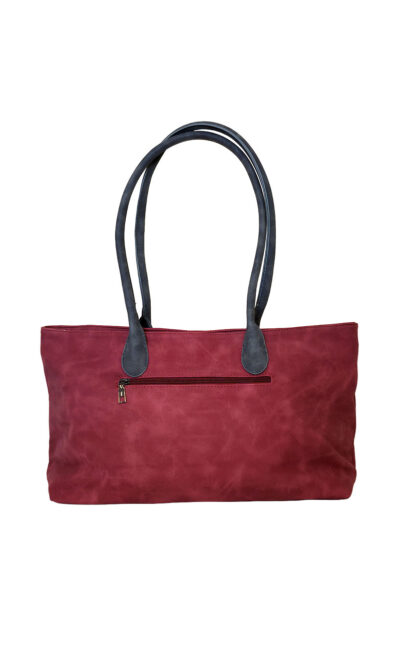 Torba 36 - big classic suede - d.red