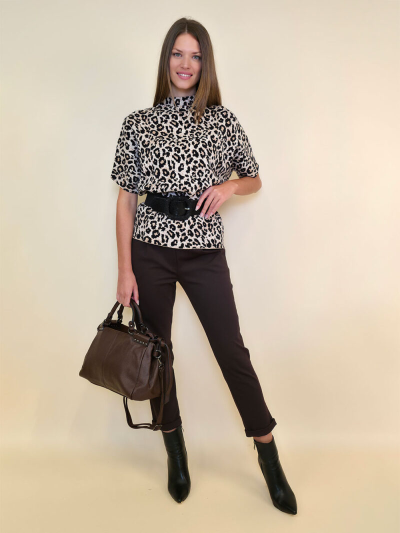 Majica 48 Elgin - plt print - Leopard