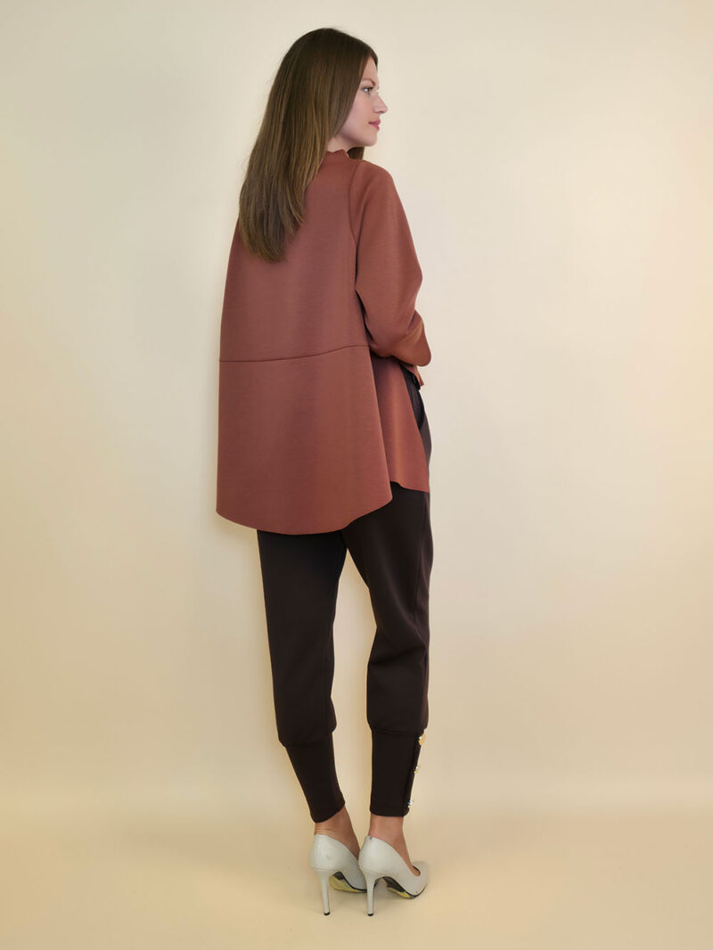 Tunika 40 Mabel - viscose jersey UN - coccio
