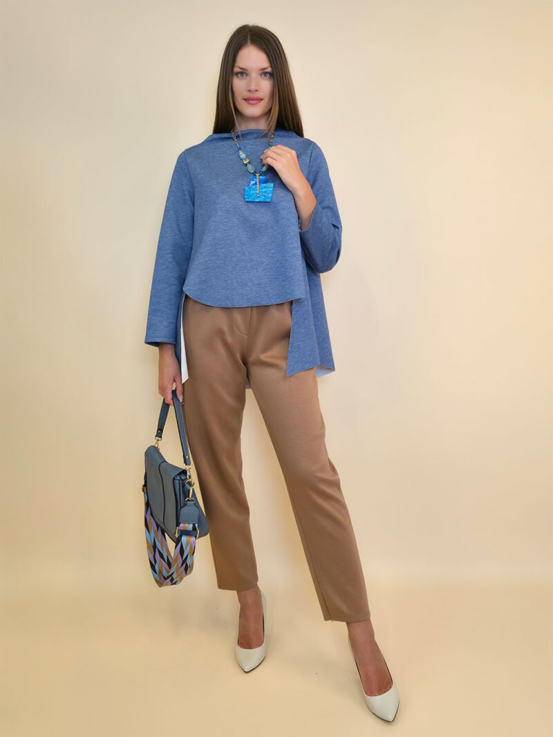 Tunika 40 Mabel - viscose jersey UN - jeans