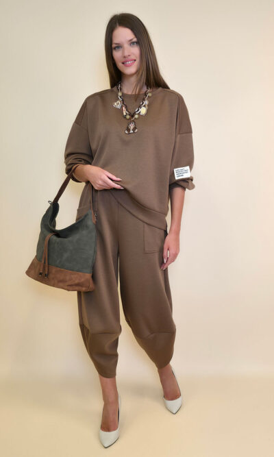 Majica 36 Quincy - jersey UN - camel