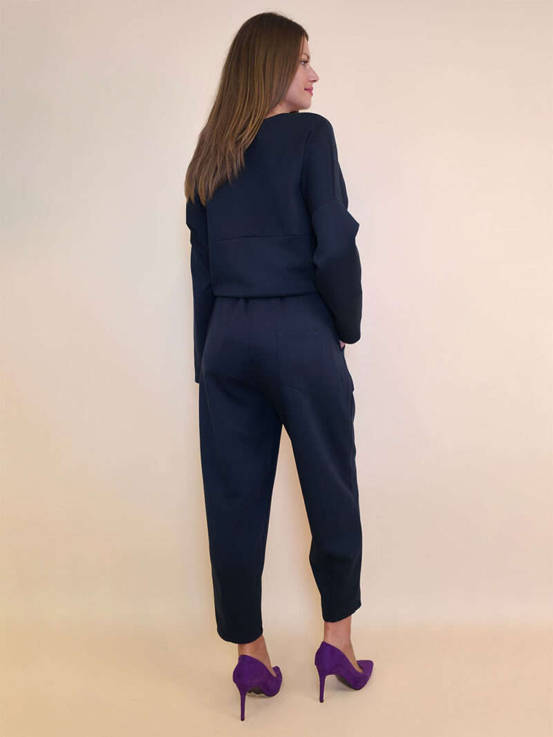 Hlače 39 Bryan - navy - Slika 3