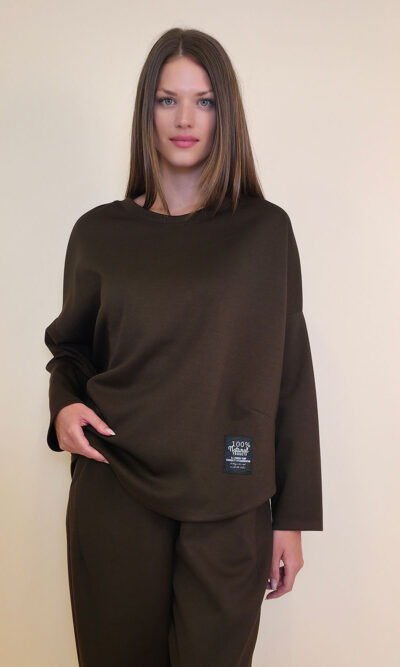 Majica 36 Ozzona - jersey UN - brown