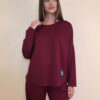 Majica 36 Ozzona - jersey UN - burgundy