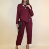 Majica 36 Ozzona - jersey UN - burgundy