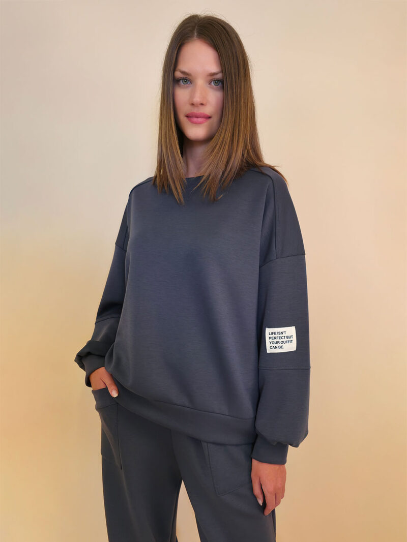Majica 36 Quincy - jersey UN - grey