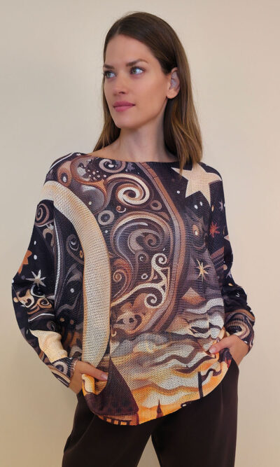 Pulover 28 La Jolla - plt - Moon & Stars