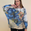 Pulover 28 La Jolla - plt - Big Flowers Blue