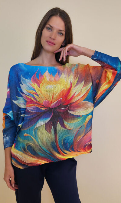 Pulover 28 La Jolla - plt - Magic Flower