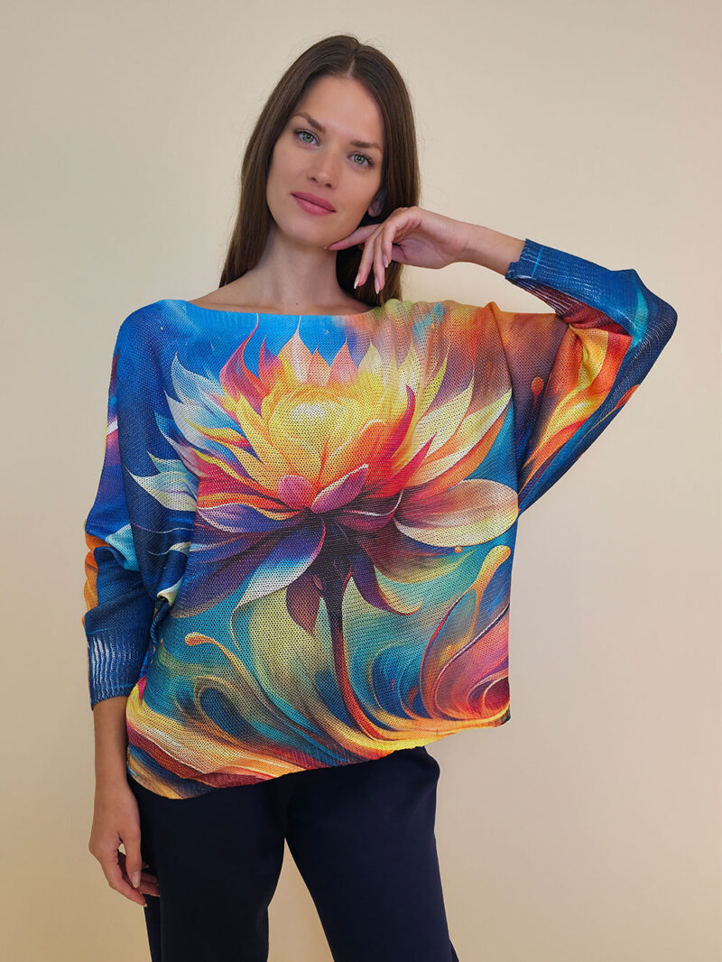 Pulover 28 La Jolla - plt - Magic Flower