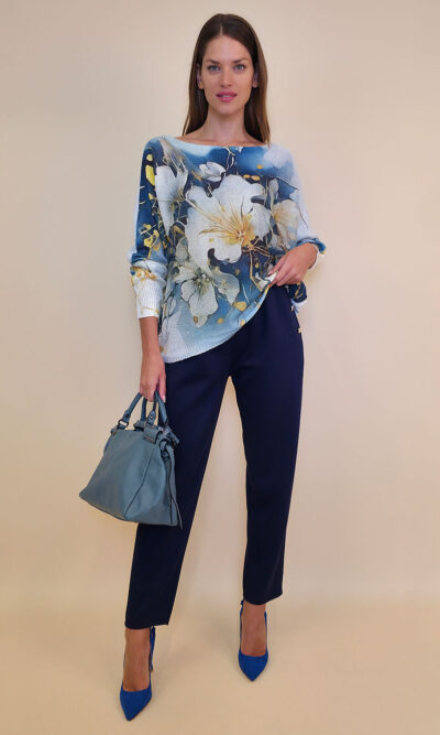 Pulover 28 La Jolla - plt - Cherry Blossom Blue