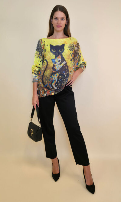 Pulover 28 La Jolla - plt - Cat Mom&Babycat