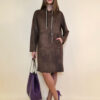 Haljina 55 Bassett - jersey UN stardust - brown