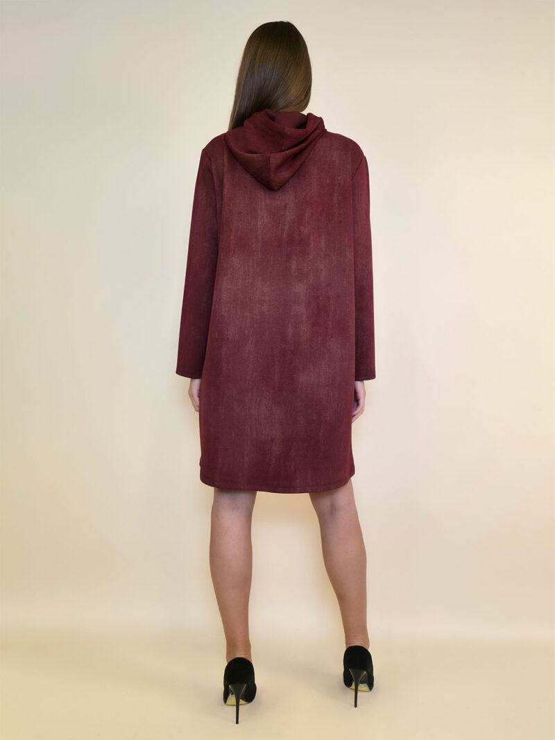 Haljina 55 Bassett - burgundy - Slika 2