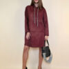 Haljina 55 Bassett - jersey UN stardust - burgundy