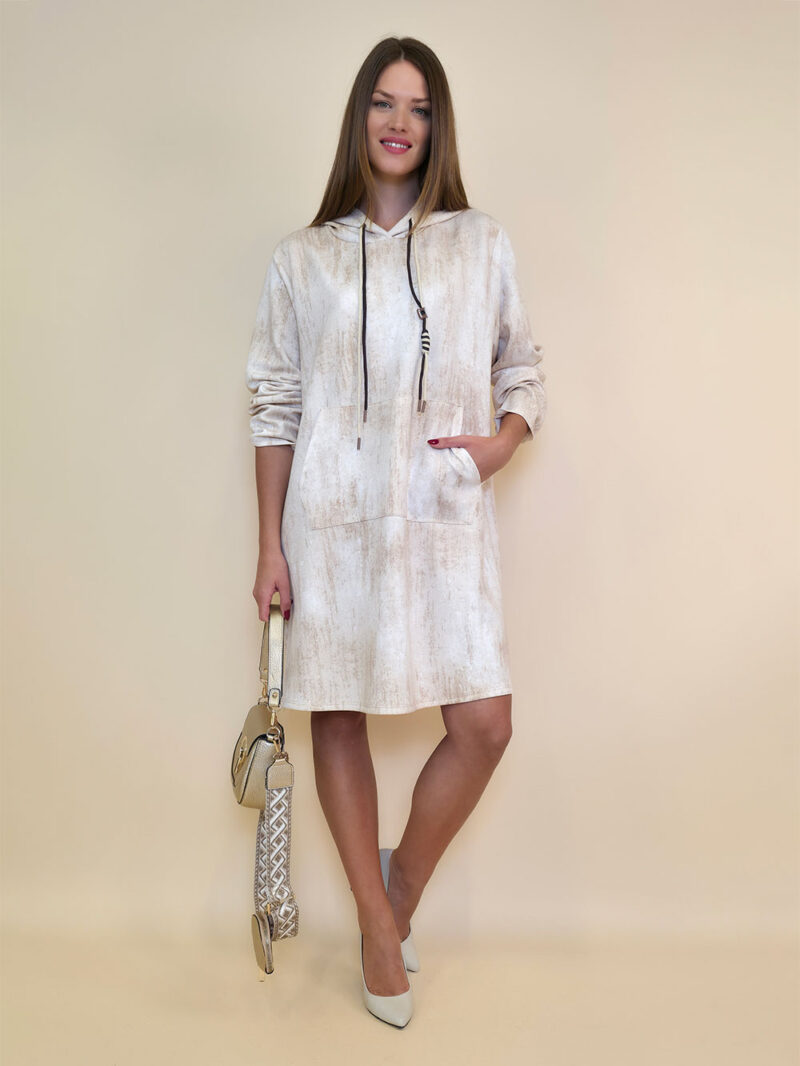 Haljina 55 Bassett - jersey UN stardust - beige