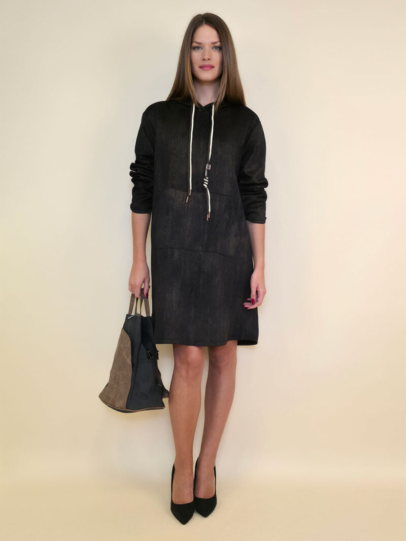 Haljina 55 Bassett - jersey UN stardust - black