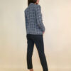 Sako 72 Clemson - cotton boucle karo - grey/white