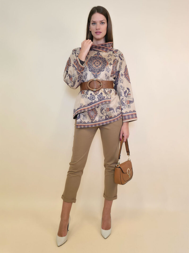 Jakna 52 DeLand/D - ecco suede print - Aztec Art
