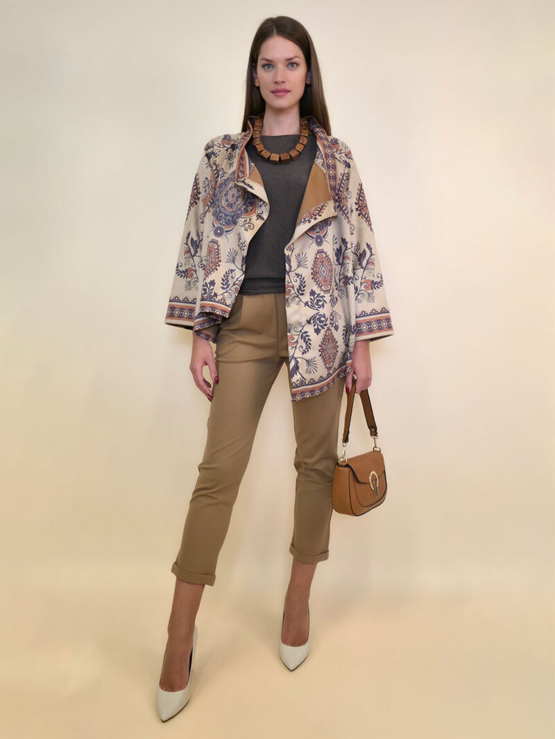Jakna 52 DeLand/D - ecco suede print - Aztec Art