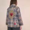 Jakna 52 DeLand/D - ecco suede print - Tartan Love