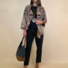 Jakna 52 DeLand/D - ecco suede print - Paisley floral