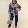 Jakna 52 DeLand/D - ecco suede print - Pop Art Flowers