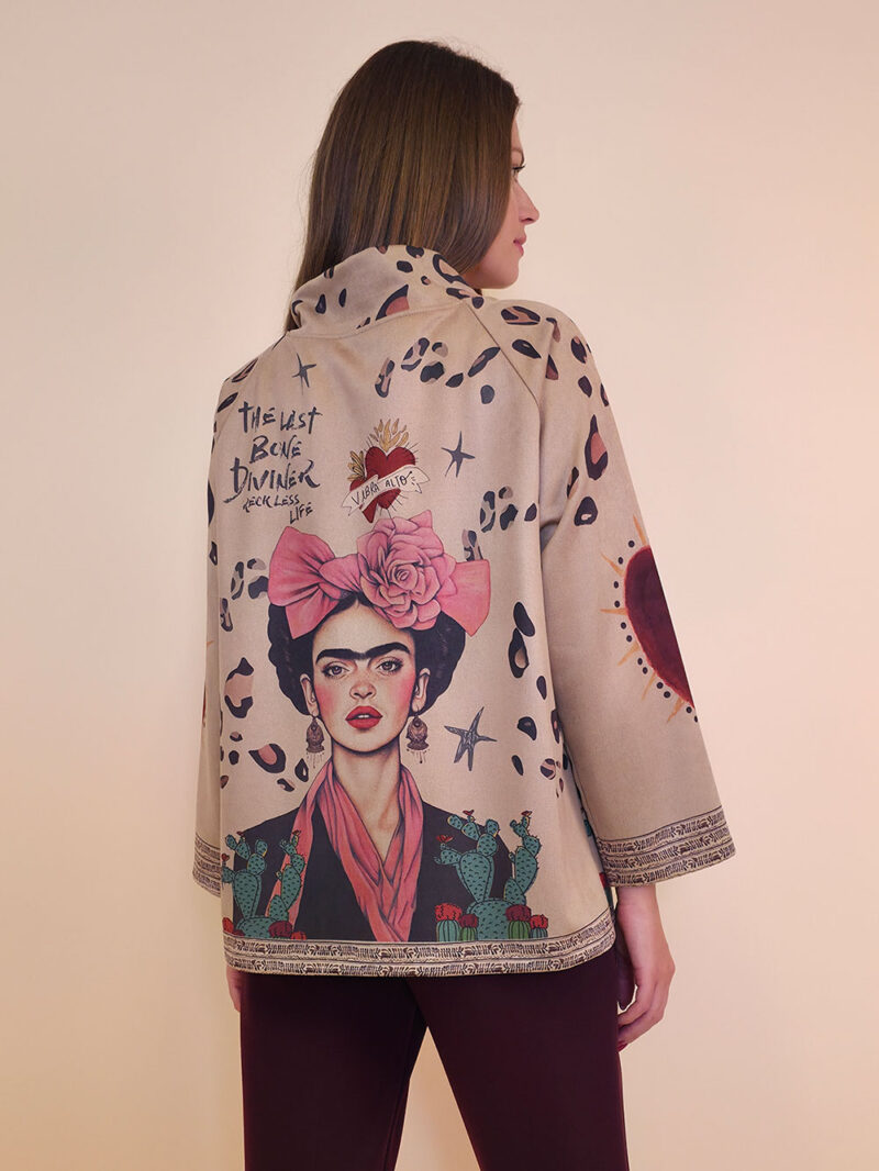 Jakna 52 DeLand/D - ecco suede print - Frida