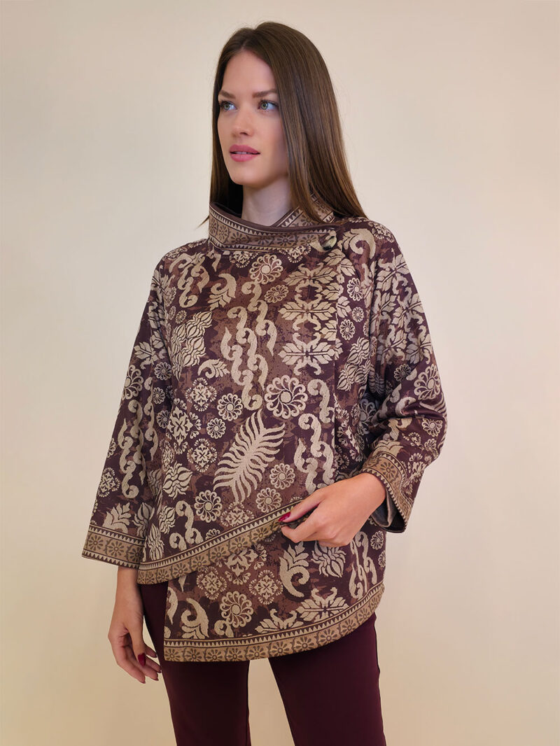 Jakna 52 DeLand/D - ecco suede print - Maya Art