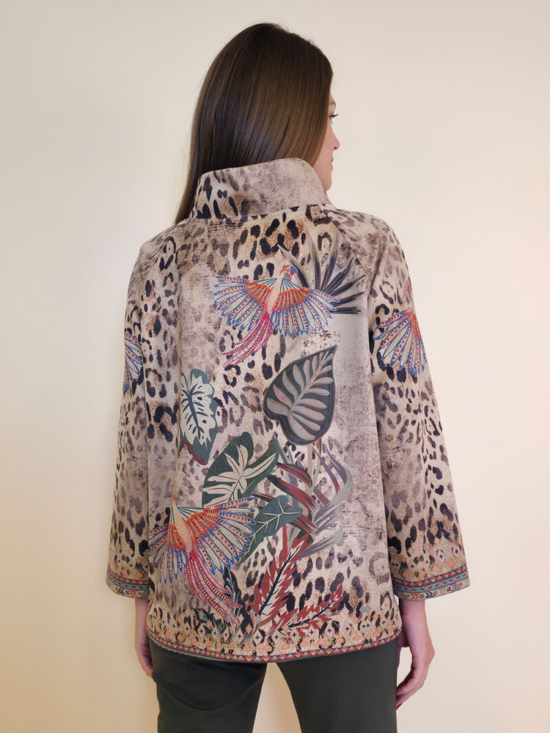 Jakna 52 DeLand/D - ecco suede print - Fenix