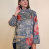Jakna 52 DeLand/D - ecco suede print - Boucle Floral