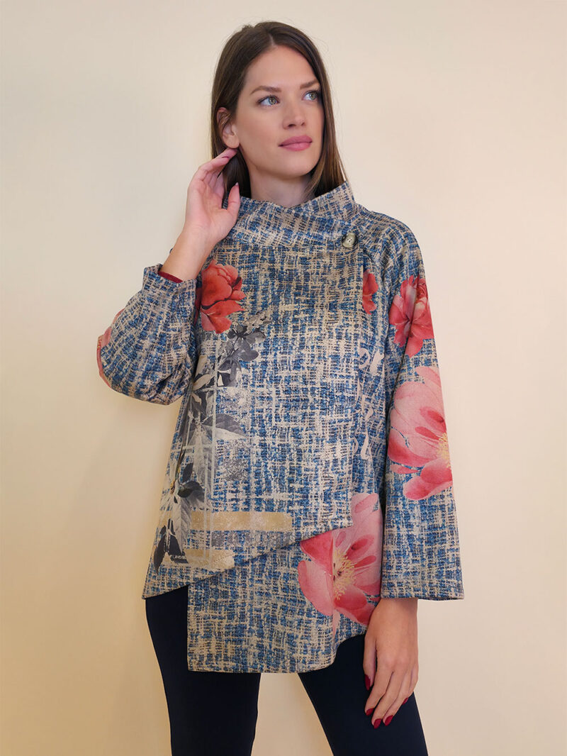 Jakna 52 DeLand/D - ecco suede print - Boucle Floral