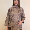Jakna 52 DeLand/D - ecco suede print - Paisley brown