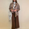 Jakna 52 DeLand/D - ecco suede print - Paisley brown