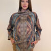Jakna 52 DeLand/D - ecco suede print - Talisman ottanio