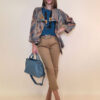 Jakna 52 DeLand/D - ecco suede print - Talisman ottanio